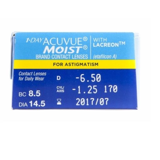 Acuvue 1 Day Moist Astigmatism 30PK - Imagen 2